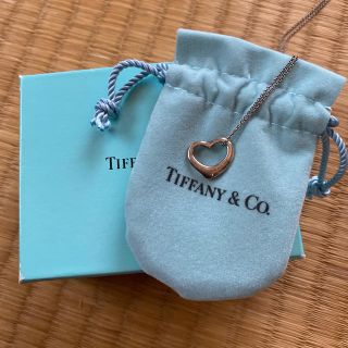 ティファニー(Tiffany & Co.)のTiffany&Co ティファニー　オープンハートネックレス　シルバー　銀(ネックレス)