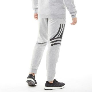 アディダス(adidas)の定7139円完売サイドロゴ!アディダス.タンゴ新品スウェットパンツ灰白L(その他)