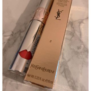 イヴサンローランボーテ(Yves Saint Laurent Beaute)の【新品未使用】#2 ヴォリュプテ ウォーターカラーバーム(口紅)