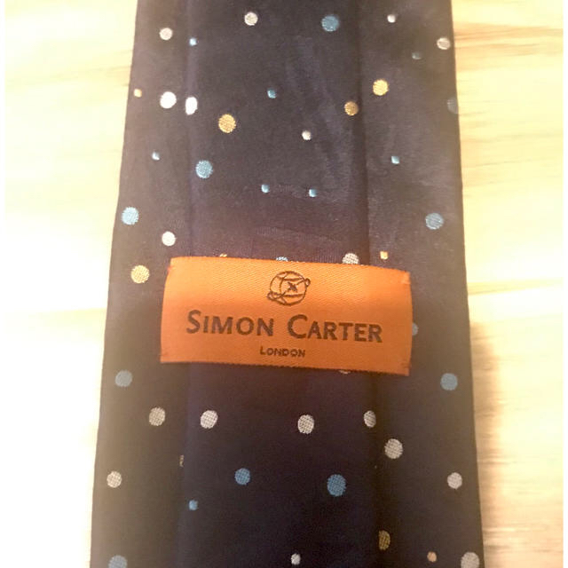 SIMON CARTER(サイモンカーター)の新品美品★ブランドネクタイ★SIMON CARTER LONDON メンズのファッション小物(ネクタイ)の商品写真