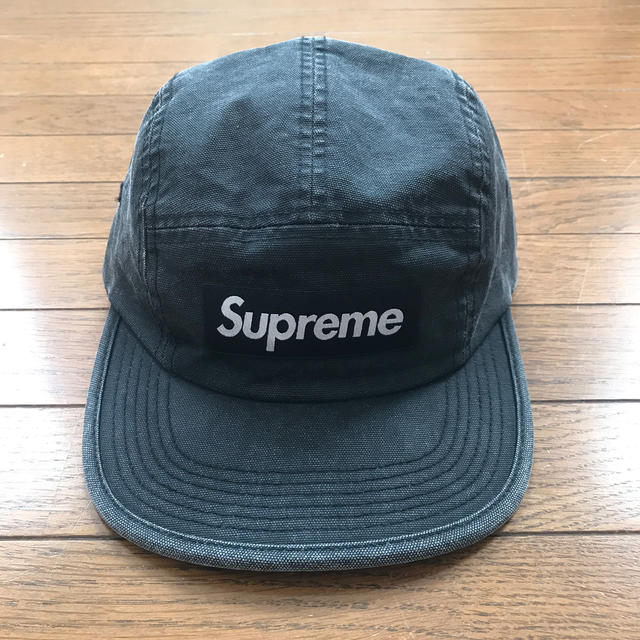 SUPREME 17SS Washed Canvas Camp Cap