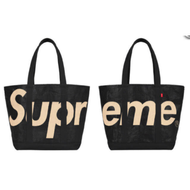 Supreme Raffia Tote 黒色　新品未使用　トート