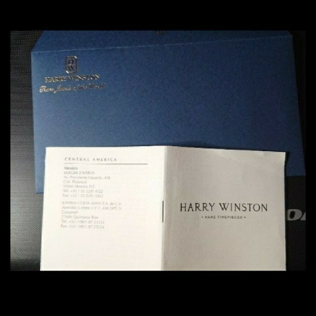 HARRY WINSTON(ハリーウィンストン)のHARRY WINSTON  アベニュー  YG 腕時計 クォーツ レザー レディースのファッション小物(腕時計)の商品写真