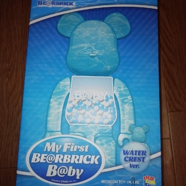 MEDICOM TOY(メディコムトイ)のBE@RBRICK WATER CREST Ver.100%&400% エンタメ/ホビーのエンタメ その他(その他)の商品写真