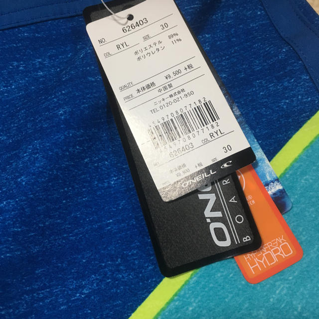 O'NEILL(オニール)のオニール 海パン 新品タグ付き メンズの水着/浴衣(水着)の商品写真