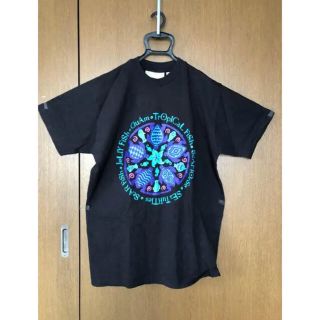 ※ むらぴ様専用 ※未使用  黒Tシャツ  トロピカルフィッシュ柄 :(Tシャツ/カットソー(半袖/袖なし))