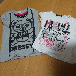 女の子 Tシャツ 2点セット(Tシャツ/カットソー)