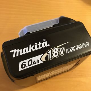 マキタ makita 18V リチウムイオンバッテリー 純正品　BL1860B(その他)