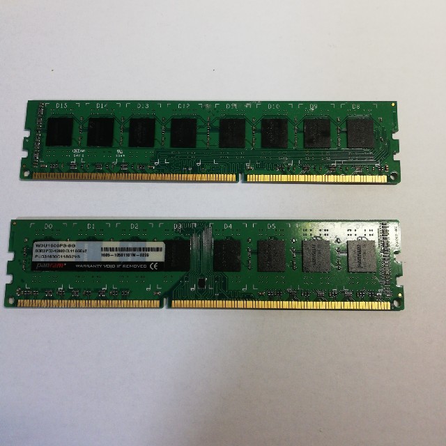 ddr3-1600 8G×2 16GBメモリ