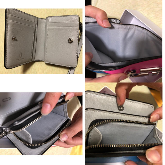 MARC JACOBS(マークジェイコブス)のマーク ジェイコブス MARC JACOBS 財布 レディース  二つ折り財布  レディースのファッション小物(財布)の商品写真
