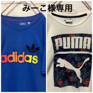 プーマ(PUMA)の[一点物][PUMA] ビッグプリントロゴ(Tシャツ(半袖/袖なし))