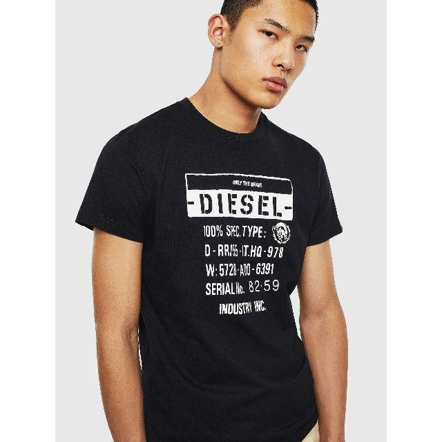 値引き不可！Diesel T Diego LogoブラックXS！新品未使用品トップス