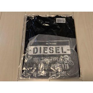 ディーゼル(DIESEL)の値引き不可！DIESEL T-DIEGO-S1ブラックMサイズ！新品未使用品(Tシャツ/カットソー(半袖/袖なし))