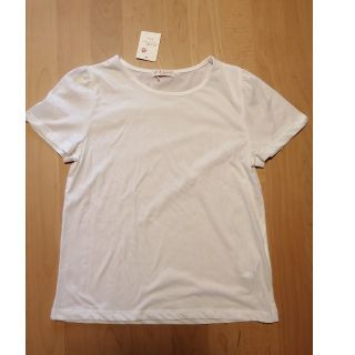 アースミュージックアンドエコロジー(earth music & ecology)のearth 白Tシャツ　フリーサイズ(Tシャツ(半袖/袖なし))