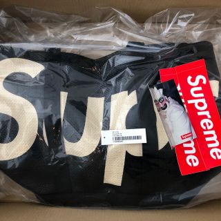 シュプリーム(Supreme)のSupreme Raffia Tote Black シュプリーム トート 黒(トートバッグ)