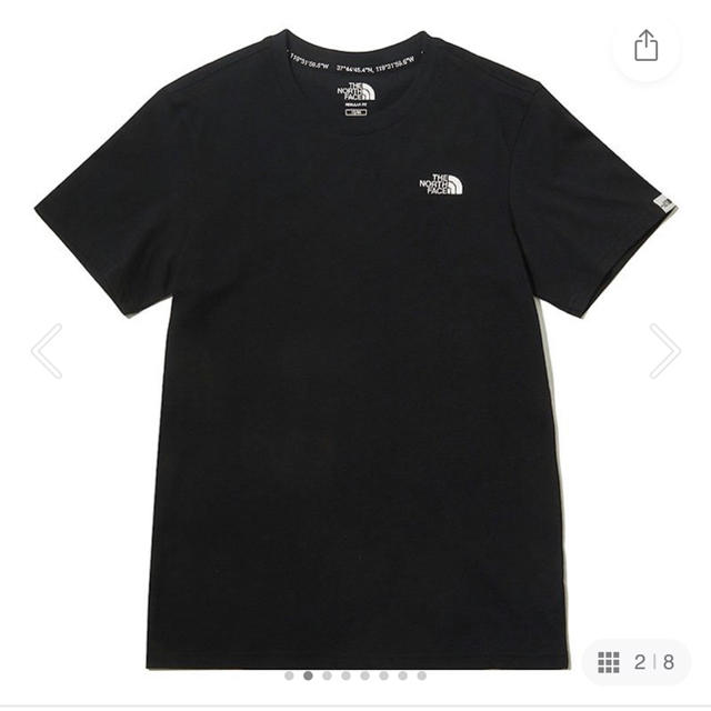 THE NORTH FACE 半袖 Tシャツ ロゴブラック