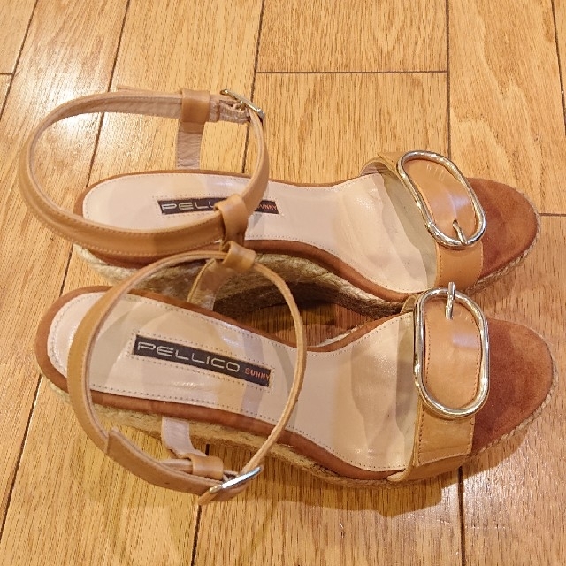 27500円☆ STORY掲載☆ペリーコサニー サンダル新品 24.5シルバー