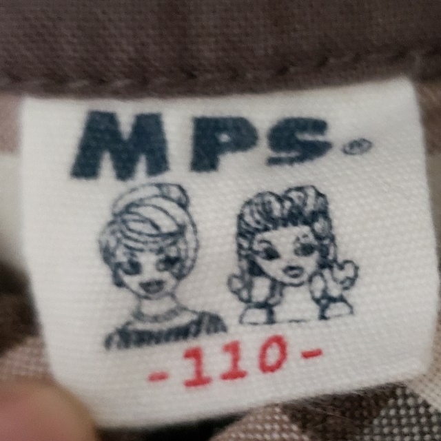 MPS(エムピーエス)の110センチ　ブラウス キッズ/ベビー/マタニティのキッズ服女の子用(90cm~)(ブラウス)の商品写真