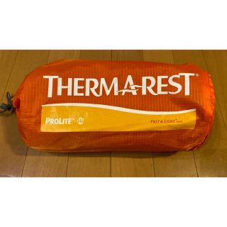 サーマレスト(THERMAREST)のTHERMAREST PROLITE WR(寝袋/寝具)