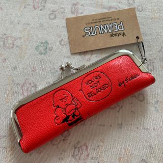 スヌーピー(SNOOPY)のスヌーピー★印鑑ケース(印鑑/スタンプ/朱肉)