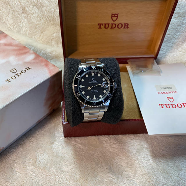 Tudor(チュードル)の【活動再開しました様　専用】チュードル　サブマリーナ 令和2年6月26日OH完了 メンズの時計(腕時計(アナログ))の商品写真