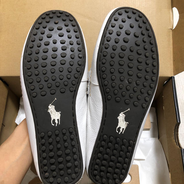 POLO RALPH LAUREN(ポロラルフローレン)のラルフローレン　革　シューズ メンズの靴/シューズ(スリッポン/モカシン)の商品写真