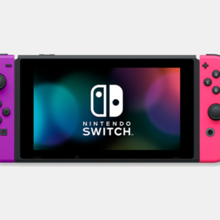 ニンテンドースイッチ(Nintendo Switch)のSwitch　本体　ネオン　パープル　ピンク　スイッチ　ニンテンドー　新品(家庭用ゲーム機本体)