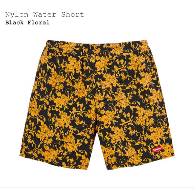 (XL) Supreme Nylon Water Short Black