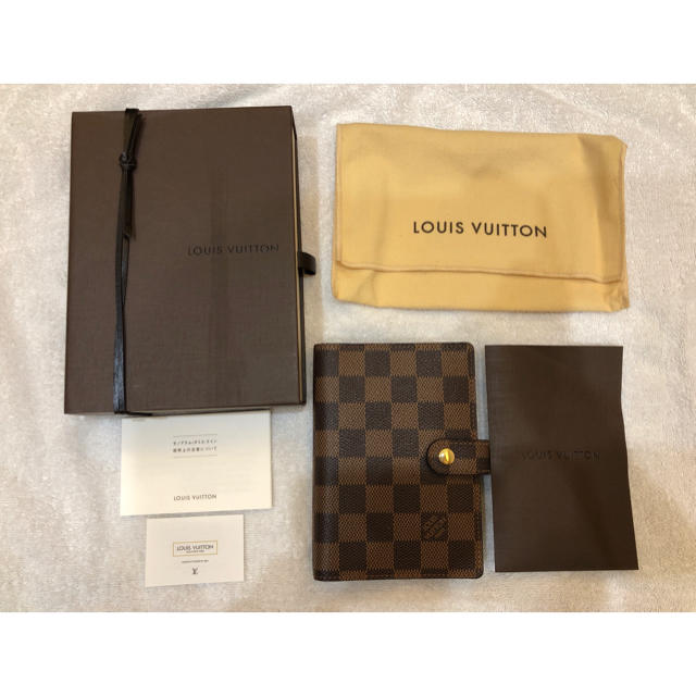 LOUIS VUITTON(ルイヴィトン)の愛ザキ様専用　　LOUIS VUITTON  ダミエ　手帳 メンズのファッション小物(手帳)の商品写真