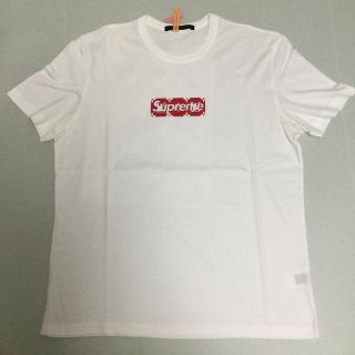 ルイヴィトン(LOUIS VUITTON)のＬouis Ｖuitton×Supreme コラボシャツ(Tシャツ/カットソー(半袖/袖なし))