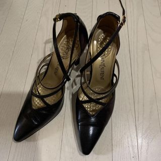 サンローラン(Saint Laurent)の最終値下げ！！イヴ・サンローラン　ヒール23.5(ハイヒール/パンプス)