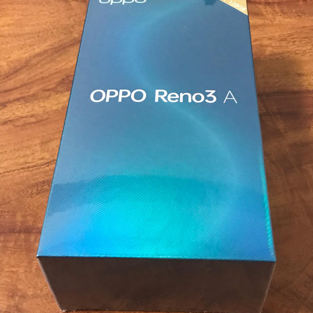 ブラックディスプレイ【新品・未開封・残債なし】OPPO Reno3 A　SIMフリー Black