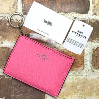 コーチ(COACH)の★コーチ★COACH★キーリング付コイン&IDカードケース★(パスケース/IDカードホルダー)