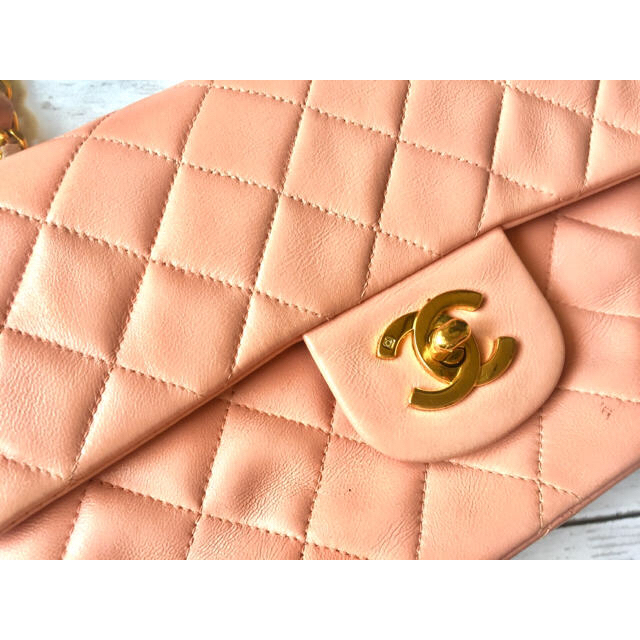 シャネル CHANEL マトラッセ ラムスキン ショルダーバッグ ハンドバッグ