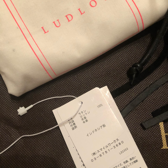 LUDLOW(ラドロー)の極美品 LUDLOW フリンジ バスケットS かごバッグ ラドロー 2020SS レディースのバッグ(かごバッグ/ストローバッグ)の商品写真
