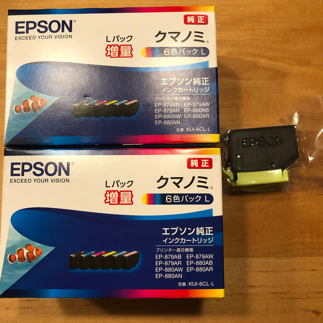 人気沸騰】 EPSON純正インク クマノミLサイズ6個入り