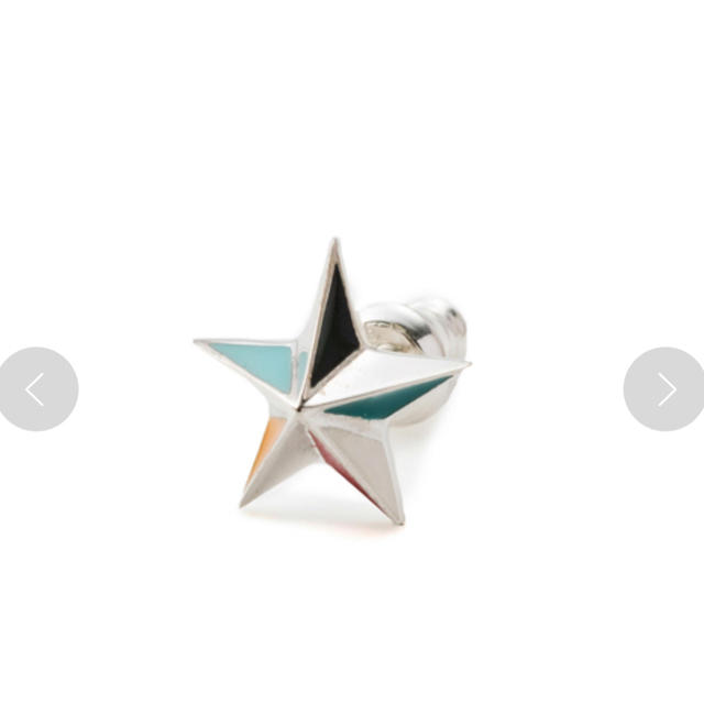 巾着袋品番180924270Paul Smith STAR MOTIF SILVER PIERCE