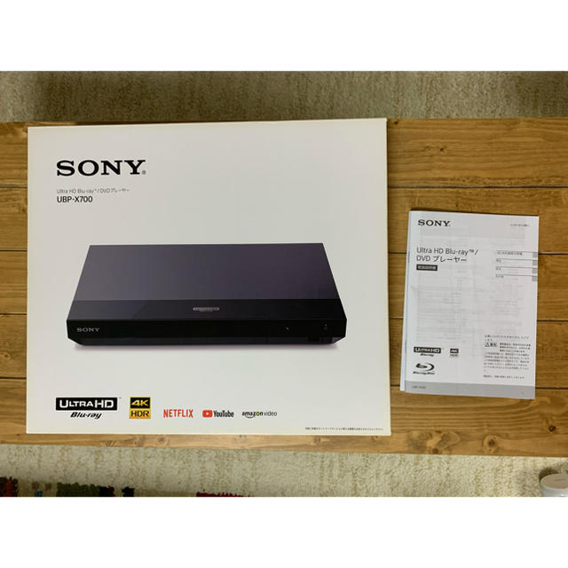 SONY - SONY UBP-X700 Ultra HD Blu-rayプレーヤー 中古美品の通販 by ...