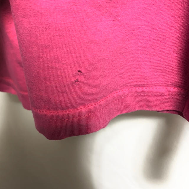 m&m's エムアンドエムズ Tシャツ ピンク グリーン キャラクター キャラT メンズのトップス(Tシャツ/カットソー(半袖/袖なし))の商品写真