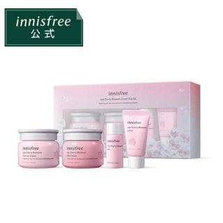 イニスフリー(Innisfree)の新品未使用　限定品！！イニスフリー　チェリーブロッサムスキンケアセット(フェイスクリーム)