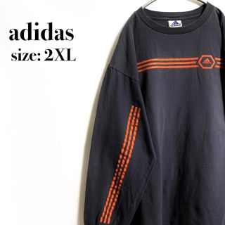 アディダス(adidas)のadidas アディダス ライン 三本ライン ロンＴ 長袖(Tシャツ/カットソー(七分/長袖))