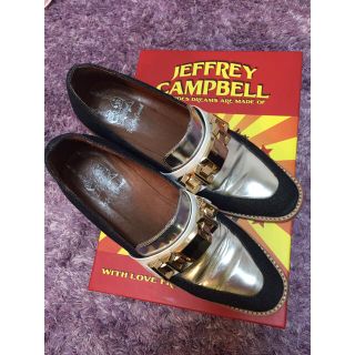 ジェフリーキャンベル(JEFFREY CAMPBELL)のジェフリー✖️ローズバッド 限定コラボ(ローファー/革靴)