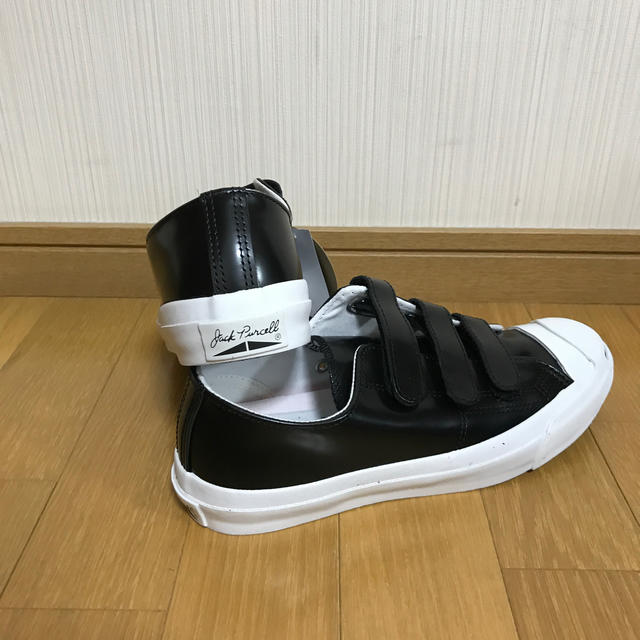 23】コンバース ジャックパーセル ベルクロ レザー 新品未使用タグ付き