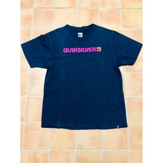 クイックシルバー(QUIKSILVER)のクイックシルバー QUIKSILVER Tシャツ M ネイビー 紺(Tシャツ/カットソー(半袖/袖なし))