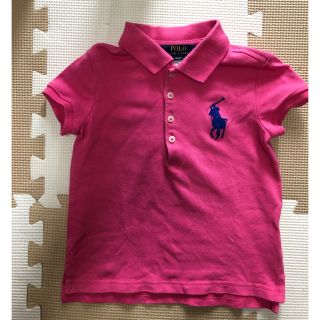 ポロラルフローレン(POLO RALPH LAUREN)のラルフローレン ポロシャツ 4T ピンク(Tシャツ/カットソー)