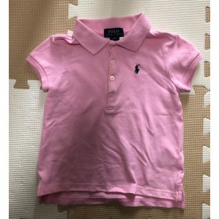 ポロラルフローレン(POLO RALPH LAUREN)のラルフローレン ポロシャツ 4T ピンク(Tシャツ/カットソー)