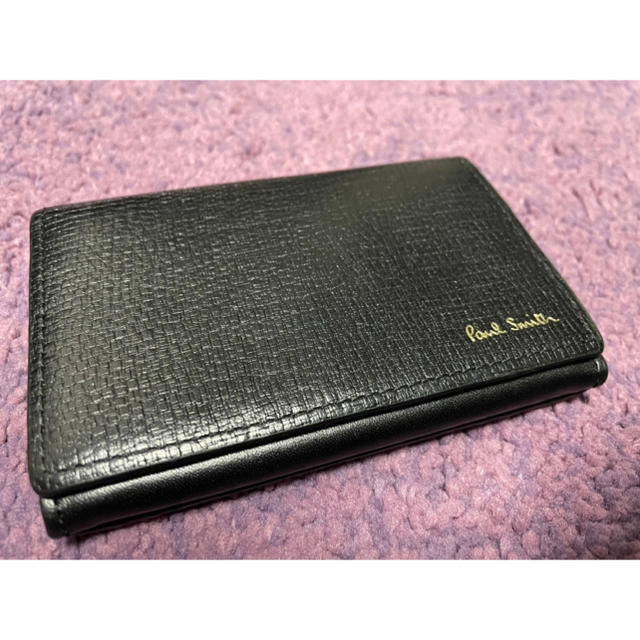 Paul Smith ポールスミス　名刺入れ　カードケース　ブラック