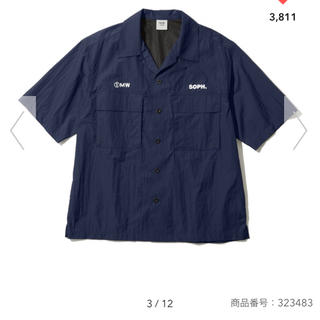 ソフ(SOPH)のソフ×ジーユー　コラボ　オープンカラーシャツ(シャツ)