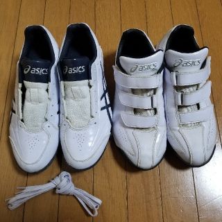 アシックス(asics)の☆ポットさま専用☆野球スパイク  アップシューズ　25cm(シューズ)