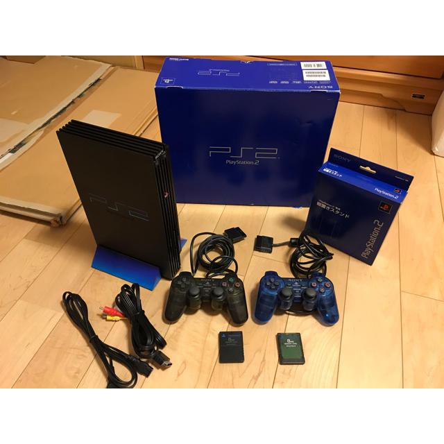 PS2 薄型本体セットSCPH-77000 ※縦置きスタンド付属無し